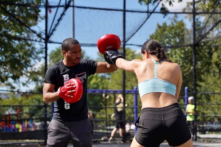 Personal boxing training sales near me